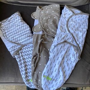 Gender neutral swaddles